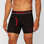 Basic Boxer Briefs // Neutral + Red // Pack of 3 (M)