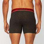 Basic Boxer Briefs // Neutral + Red // Pack of 3 (M)