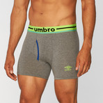 Basic Boxer Briefs // Neutral + Lime // Pack of 3 (Small)