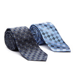 2-Tie Bundle // Grey