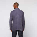 Martin Gordon // Linen Blazer // Navy (L)