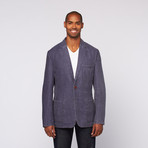 Martin Gordon // Linen Blazer // Navy (L)