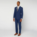 Mario Rossi // Single Breasted Slim Suit // London Blue (US: 38S)