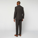 Mario Rossi // Single Breasted Slim Suit // Charcoal (US: 38S)