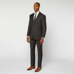 Mario Rossi // Single Breasted Slim Suit // Charcoal (US: 38S)