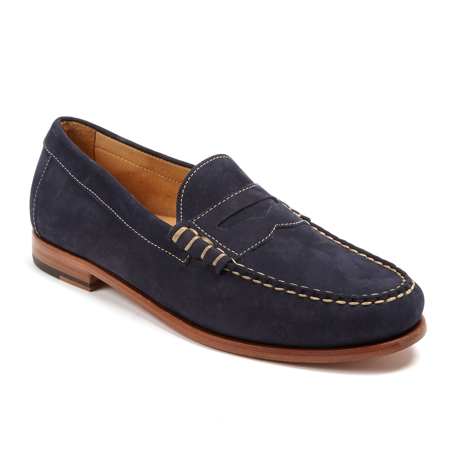 Drake Penny Loafer // Navy (US: 12) - Warfield & Grand - Touch of Modern