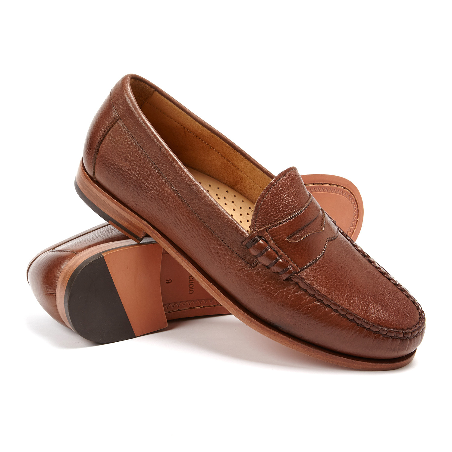 Drake Penny Loafer // Brown (US: 8) - Warfield & Grand - Touch of Modern