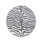 Zebra // Grey + White (3' x 10' Runner)