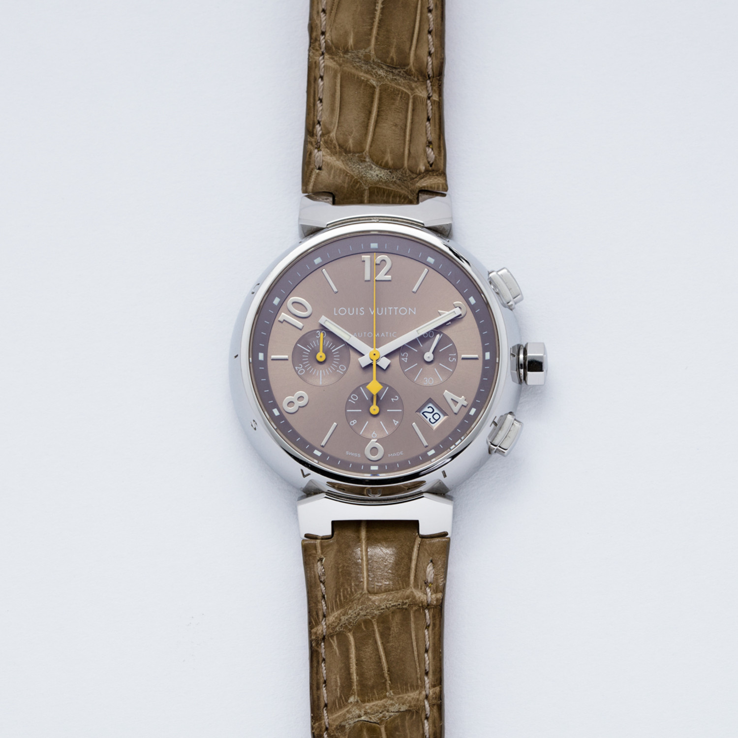 Pre-owned Louis Vuitton Watch In Gold