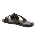 Double Strap Sandal // Black (Euro: 40)