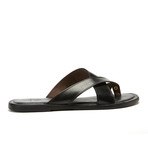 Double Strap Sandal // Black (Euro: 40)