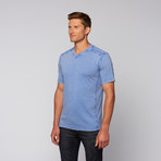 Ribbed V-Neck // Riviera (2XL)