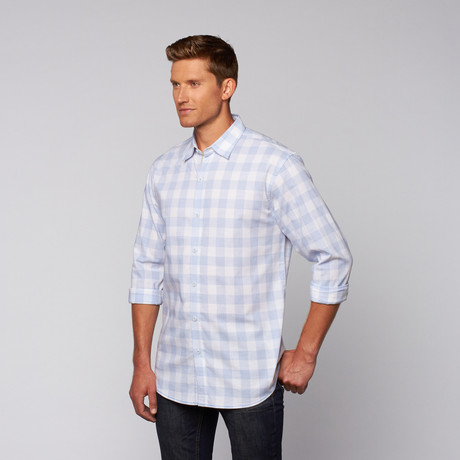 Window Button Up // Blue (S)