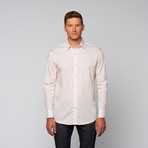 Print Button Up // Peach (S)