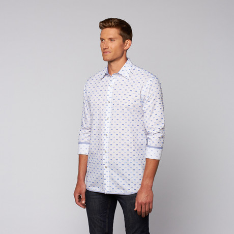 Clip Button Up // Sky (S)