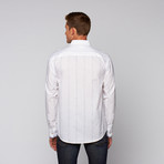 Stripe Button Up // White (S)