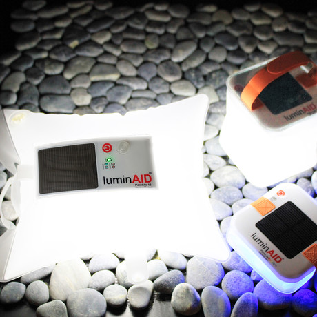 LuminAID // Pack Line Solar Light Bundle