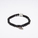 Black Onyx Buddha Bracelet (Medium)