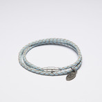 Double Wrap // Aqua (Medium)