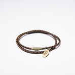 Double Wrap // Dark Brown (Medium)