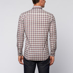 Elegance // Grey + Red + Navy Check (XL)