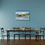 Mt. Fuji Reflection (20"L x 16"H x 1.25"D)