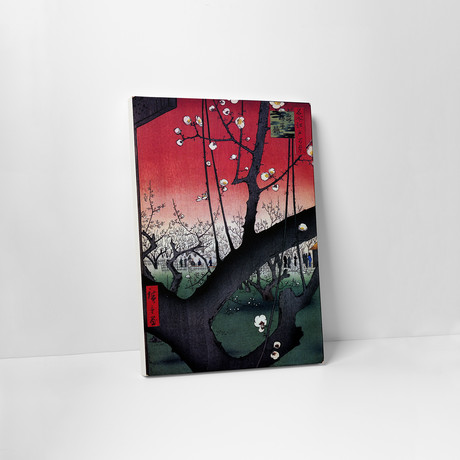 Plum Estate, Kameido (20"L x 16"H x 1.25"D)