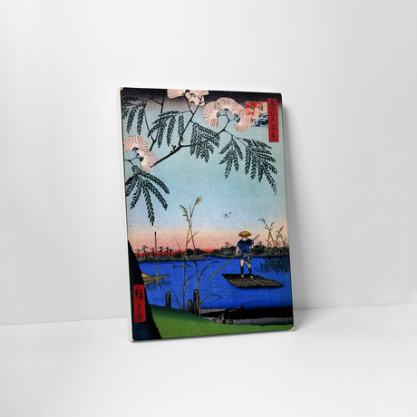 Ayase River (20"L x 16"H x 1.25"D)