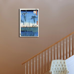 Flowers By The Water (20"L x 16"H x 1.25"D)