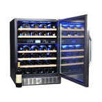 46 Bottle Dual Zone Wine Cooler