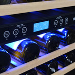 46 Bottle Dual Zone Wine Cooler