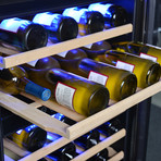 46 Bottle Dual Zone Wine Cooler