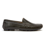 Verrazano // Black Croc Print (US: 8)