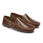 Verrazano // Dark Brown Croc Print (US: 8.5)