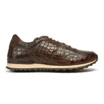 Amazon // Brown Croc Print (US: 8)