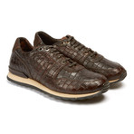 Amazon // Brown Croc Print (US: 8)