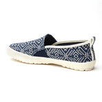 J SHOES // Mate Slip-On // Blue + Off White (US: 10)