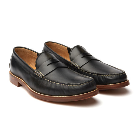 Jshoes // Farthing Loafer // Black (US: 7.5)