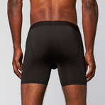 2-Pack Performance Boxer Brief // Black + Yellow (S)