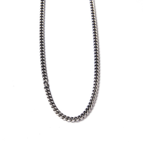 Fine Curb Link Necklace