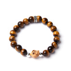 10mm Brown Tiger Eye Bracelet