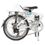 MOBIC CITY X7 Portable Folding Bike + Carry Bag // Blue