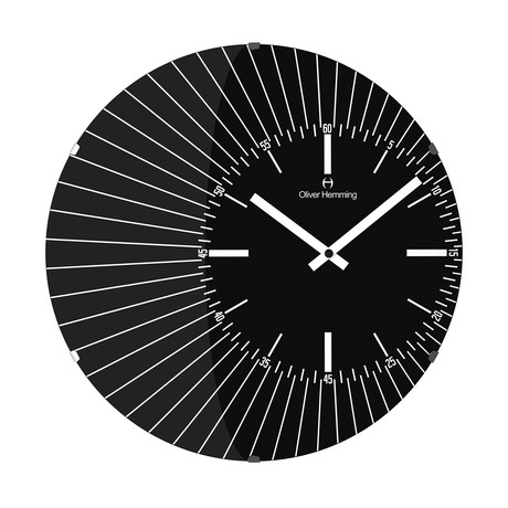 "Vitri" Collection 14½" Wall Clock  // W370DG45BX