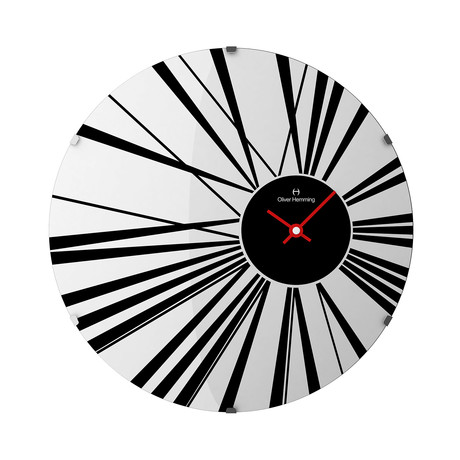 "Vitri" Collection 14½" Wall Clock  // W370DG53WX