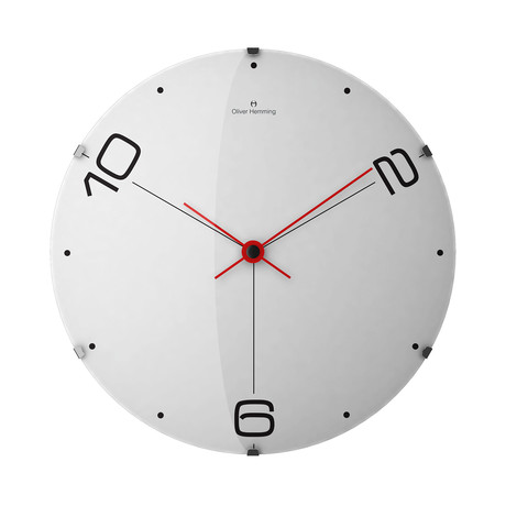 "Vitri" Collection 14½" Wall Clock  // W370DG14W