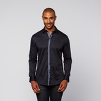 Graph Accent Shirt // Navy (M)