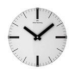 "Vitri" Collection 12" Wall Clock  // W300DGSTAT