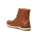 Whip It Up Lace-Up Boot // Tan (US: 8)