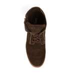 Hi and Dry Lace-Up Boot // Brown Suede (US: 9)