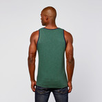 Stripe Tank Top // Green (XS)